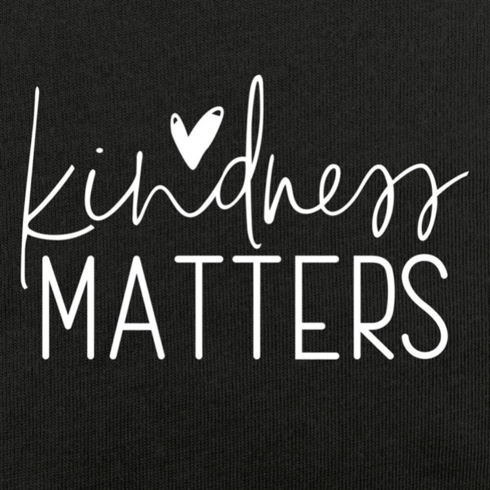 Kindness Matters Black T-Shirt - Picture 3 of 6